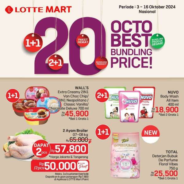 Promo Lotte Mart 3-16 Oktober 2024