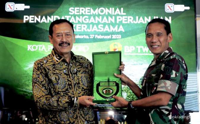 Kota Podomoro Tenjo Menjadi Mitra TNI AD Dalam Penyediaan Hunian Nondinas