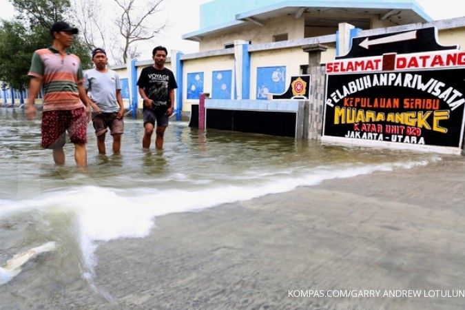 Penanganan banjir terkendala normalisasi bantaran