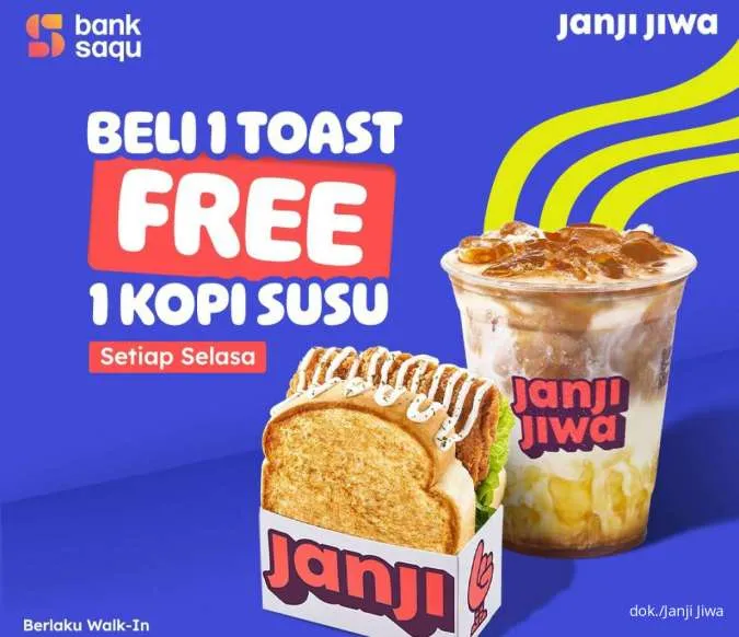 Promo 12.12 Janji Jiwa: FREE Kopi Susu