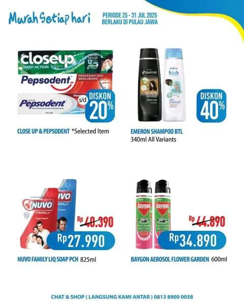 Promo JSM Hypermart Hyper Diskon Weekend Periode 25-28 Juli 2025