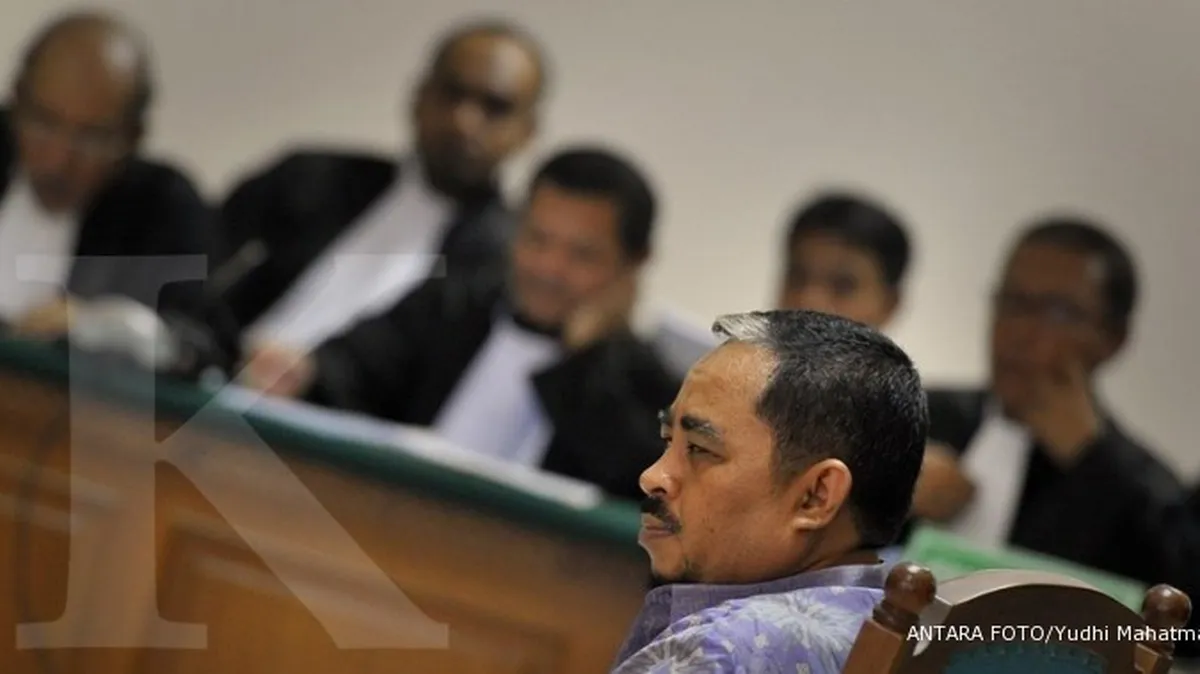 Ical santai namanya disebut di eksepsi Luthfi