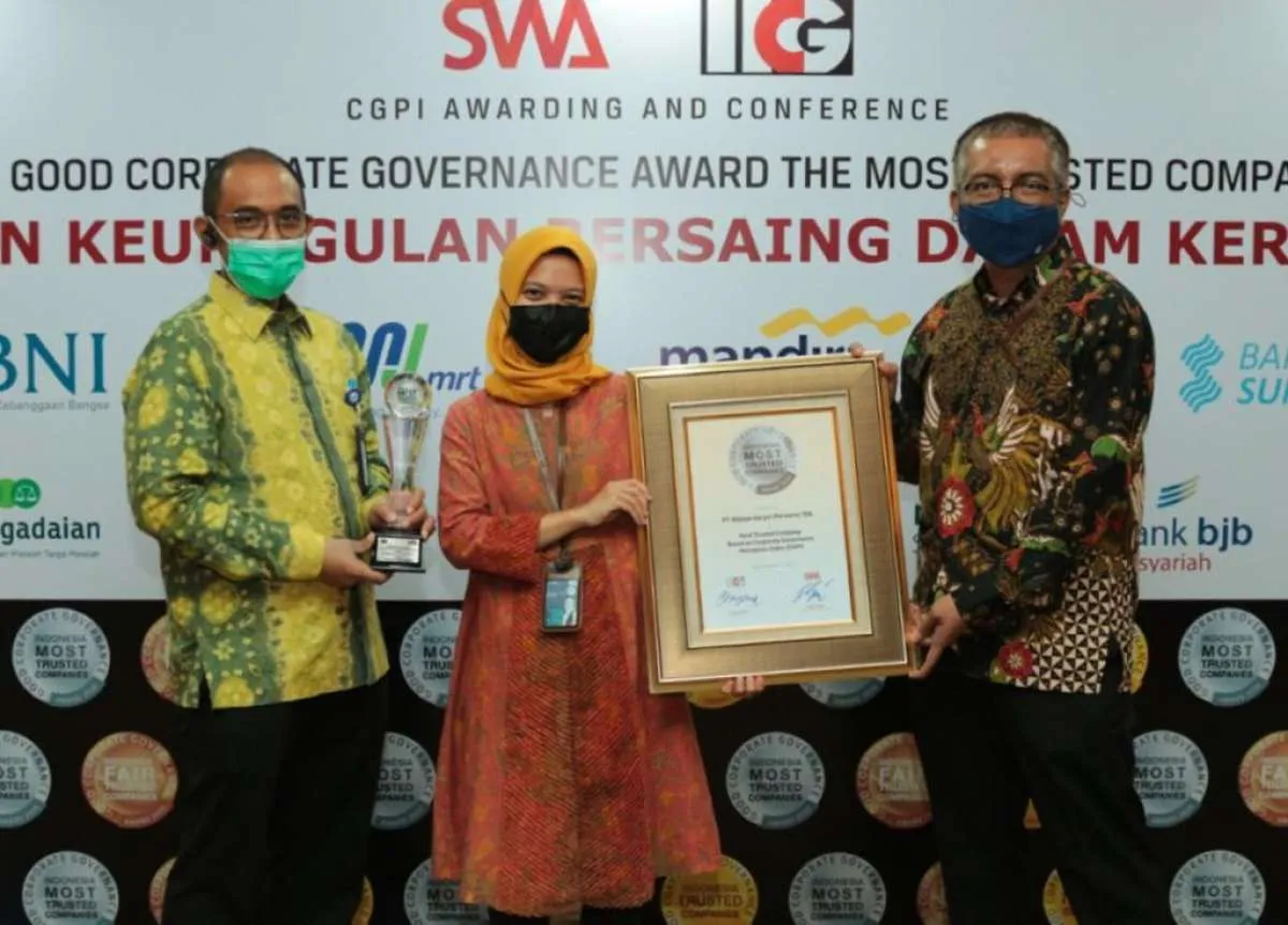 WIKA raih penghargaan terbaik di ajang CGPI dan Investor Award 2020