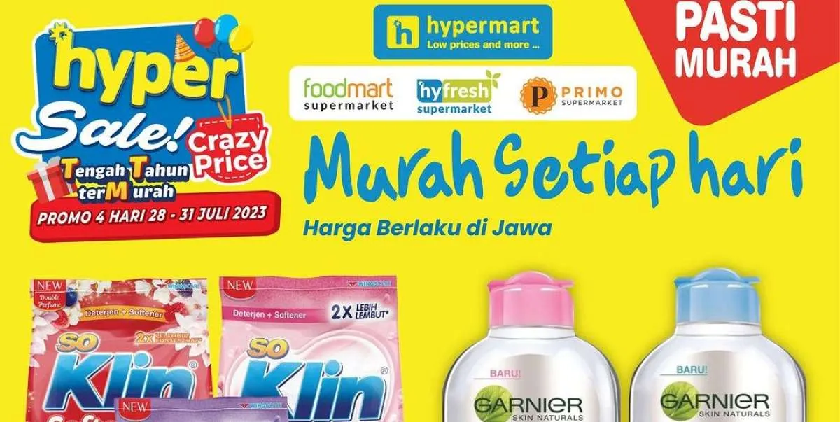 Harga Promo JSM Hypermart Minggu 30 Juli 2023, Solusi Belanja Murah