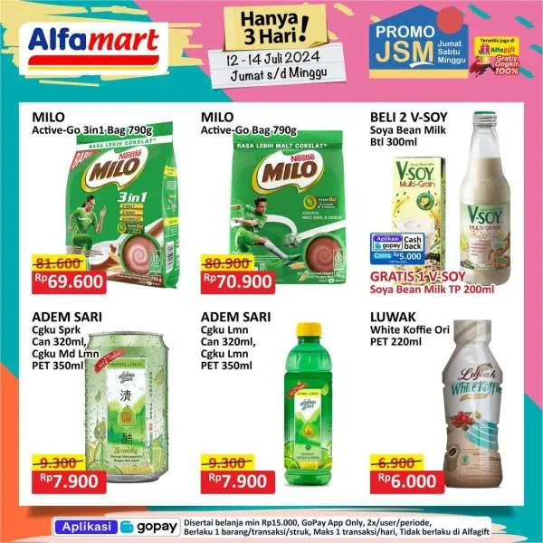 Promo JSM Alfamart Periode 12-14 Juli 2024