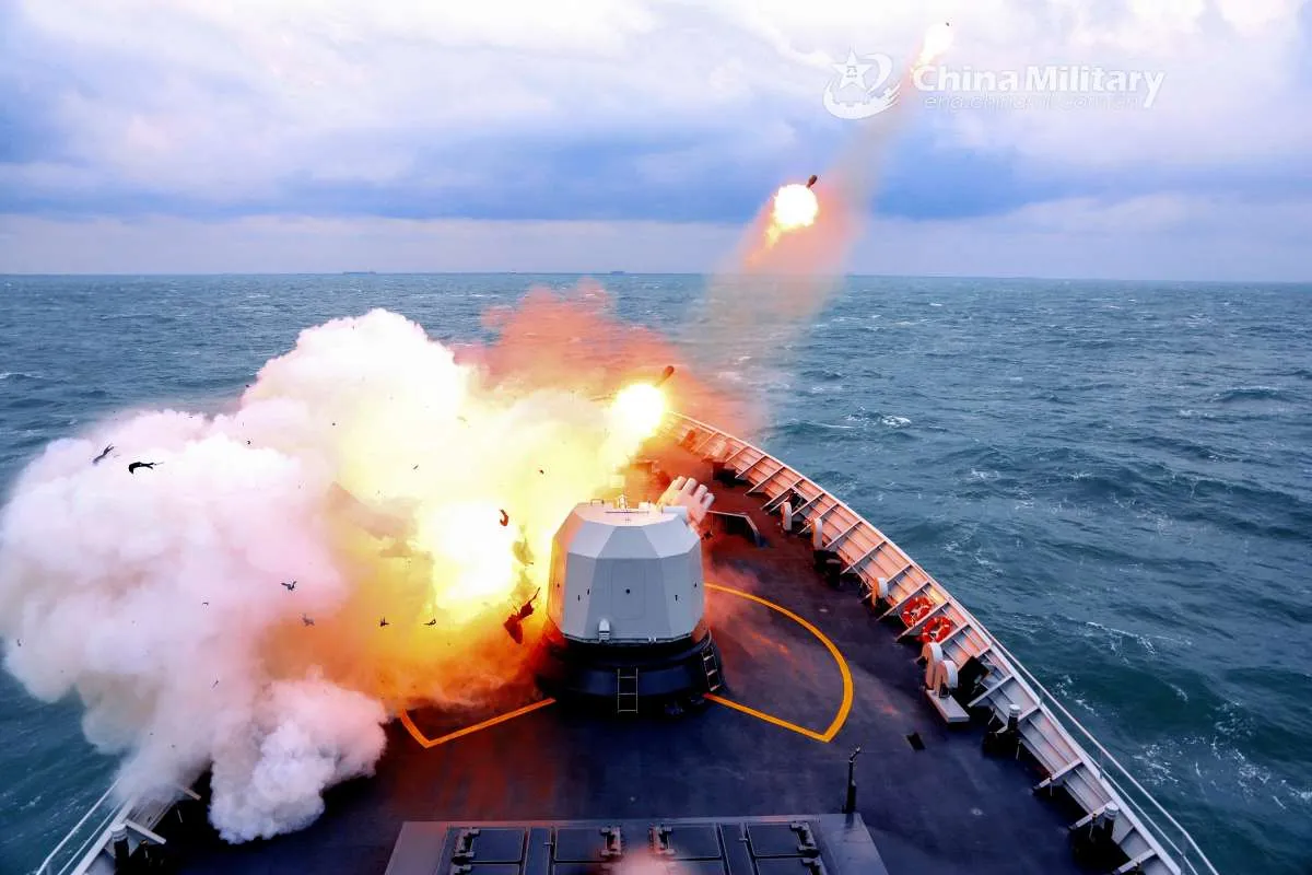 Tiga wilayah laut vital berikut ini jadi fokus utama latihan militer China