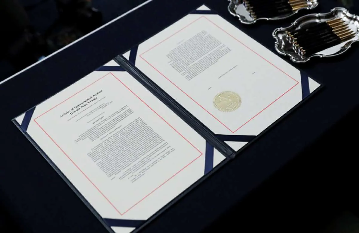 Pengadilan pemakzulan atas Donald Trump di Senat AS resmi bergulir
