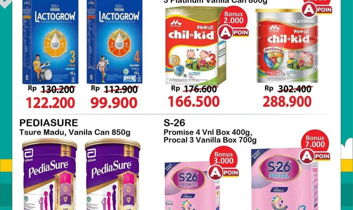 Promo JSM Alfamart Terbaru Maret 2024, Promo Alfamart Gantung Susu Bayi Lebih Murah