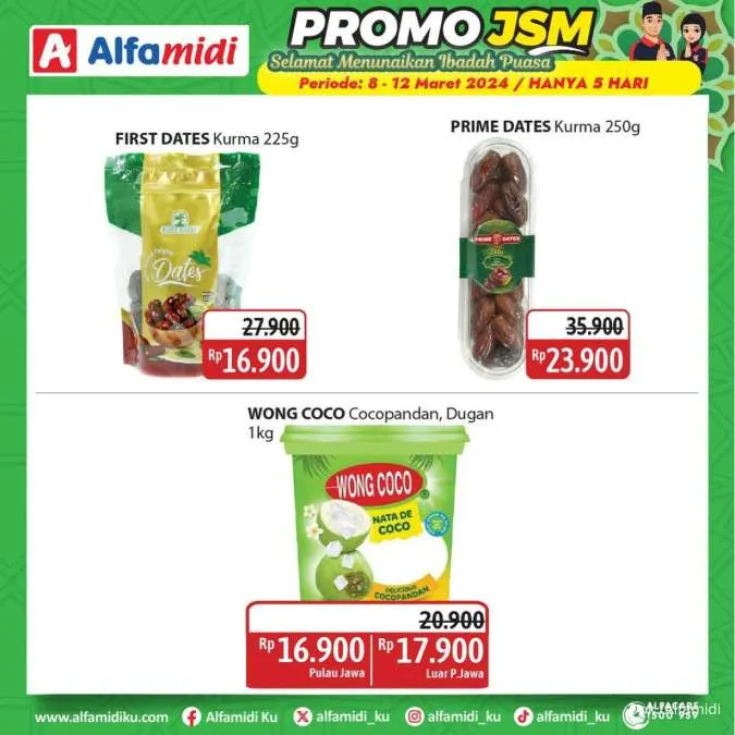 Promo JSM Alfamidi Hanya 5 Hari Periode 8-12 Maret 2024