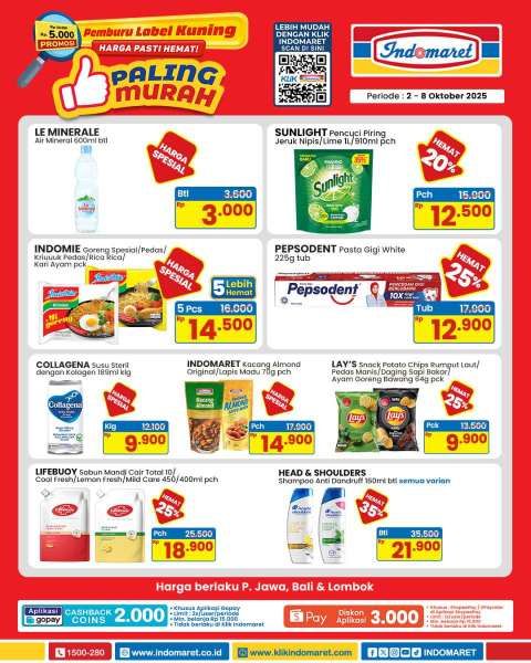 Promo Indomaret 2-8 Oktober 2025 Paling Murah