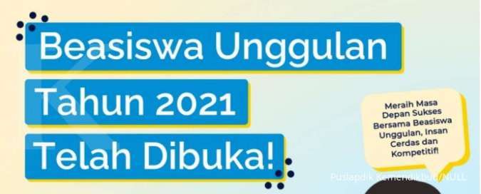 Beasiswa Unggulan 2021 dari Kemendikbudristek sudah dibuka, ini infonya