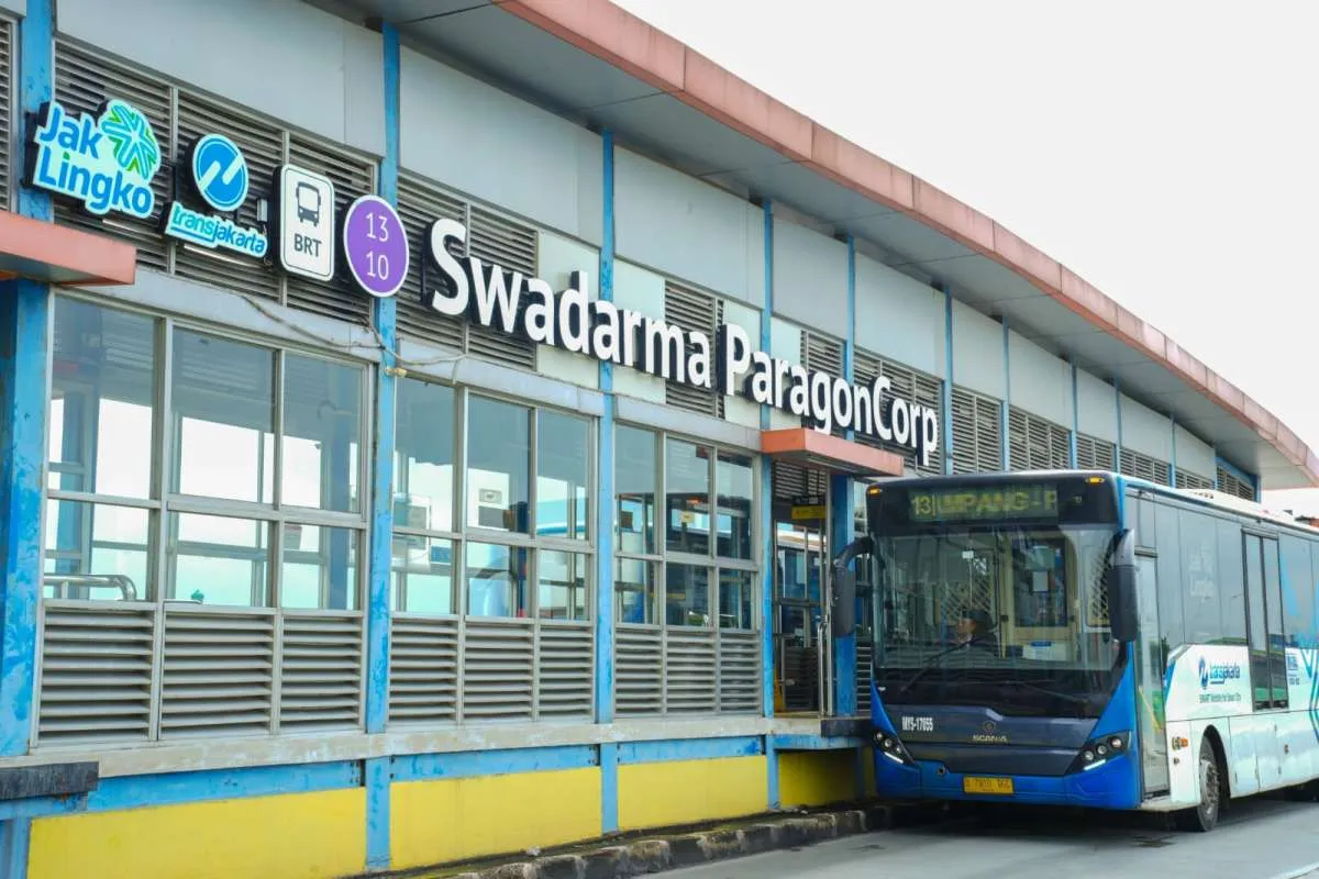 ParagonCorp dan Transjakarta Jalin Gandengan Revitalisasi Halte Swadarma