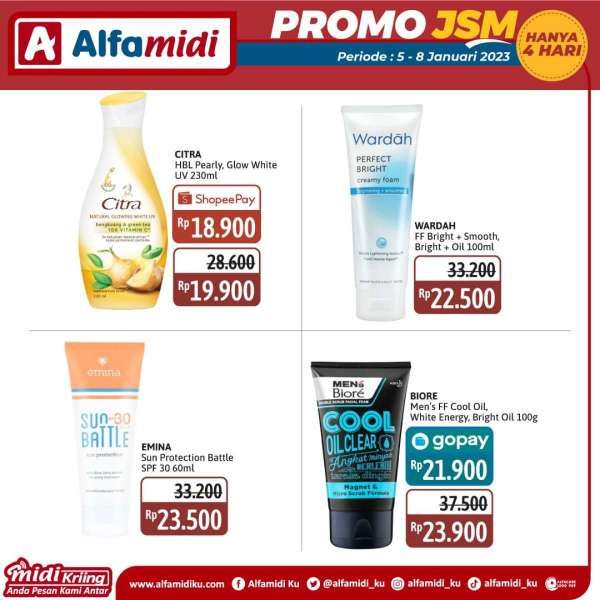 Katalog Promo JSM Alfamidi Periode 5-8 Januari 2023