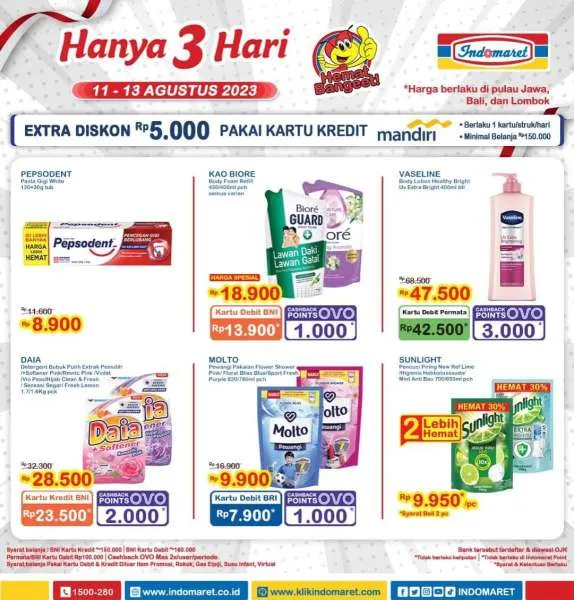 Katalog Promo JSM Indomaret Terbaru 11-13 Agustus 2023