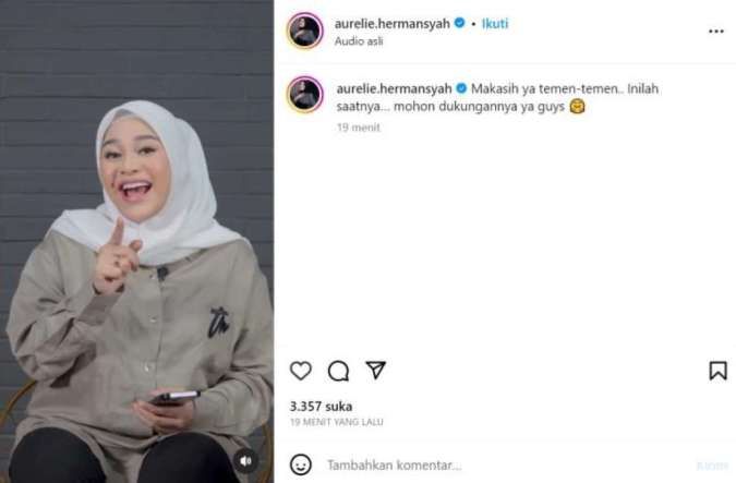 Dok. Instagram @aurelie.hermansyah