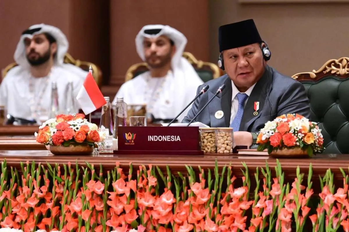 Presiden Prabowo Hadiri Hari Kedua KTT BRICS di India
