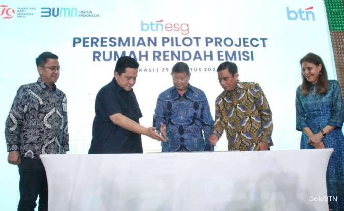 BTN Siap Membiayai 150.000 Unit Rumah Emisi Rendah