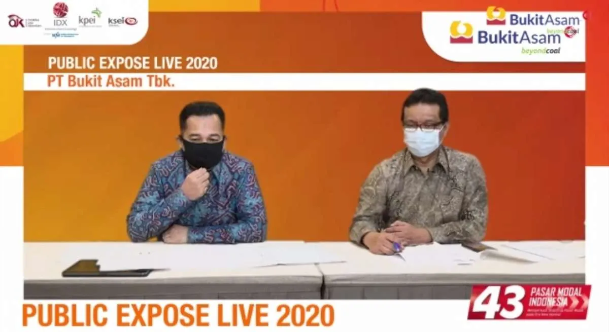 Akibat pandemi, Bukit Asam (PTBA) menurunkan target produksi dan penjualan tahun ini