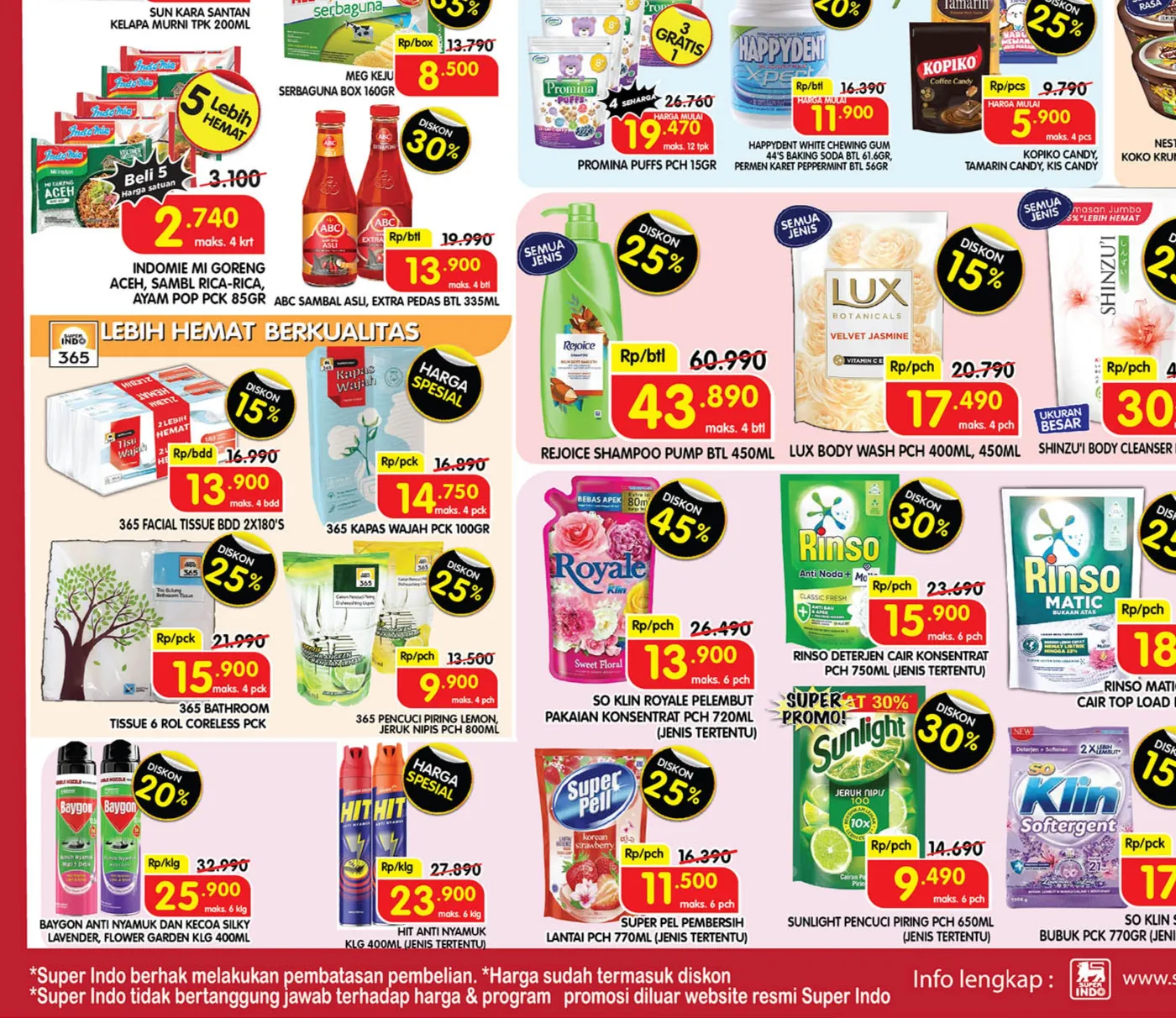 Promo Superindo Weekday Spesial Lebaran Periode 8-11 April 2024