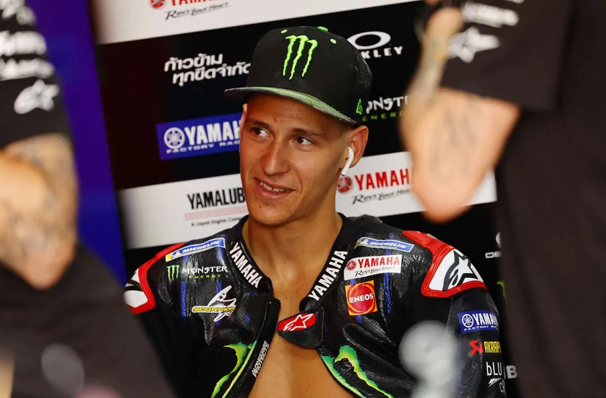 Aksi Pawang Hujan Curi Perhatian di MotoGP, Fabio Quartararo Berkelakar 