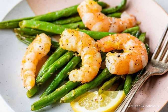 Resep Lezatnya Tumis Kacang Panjang Berpadu dengan Lembutnya Jamur dan Udang