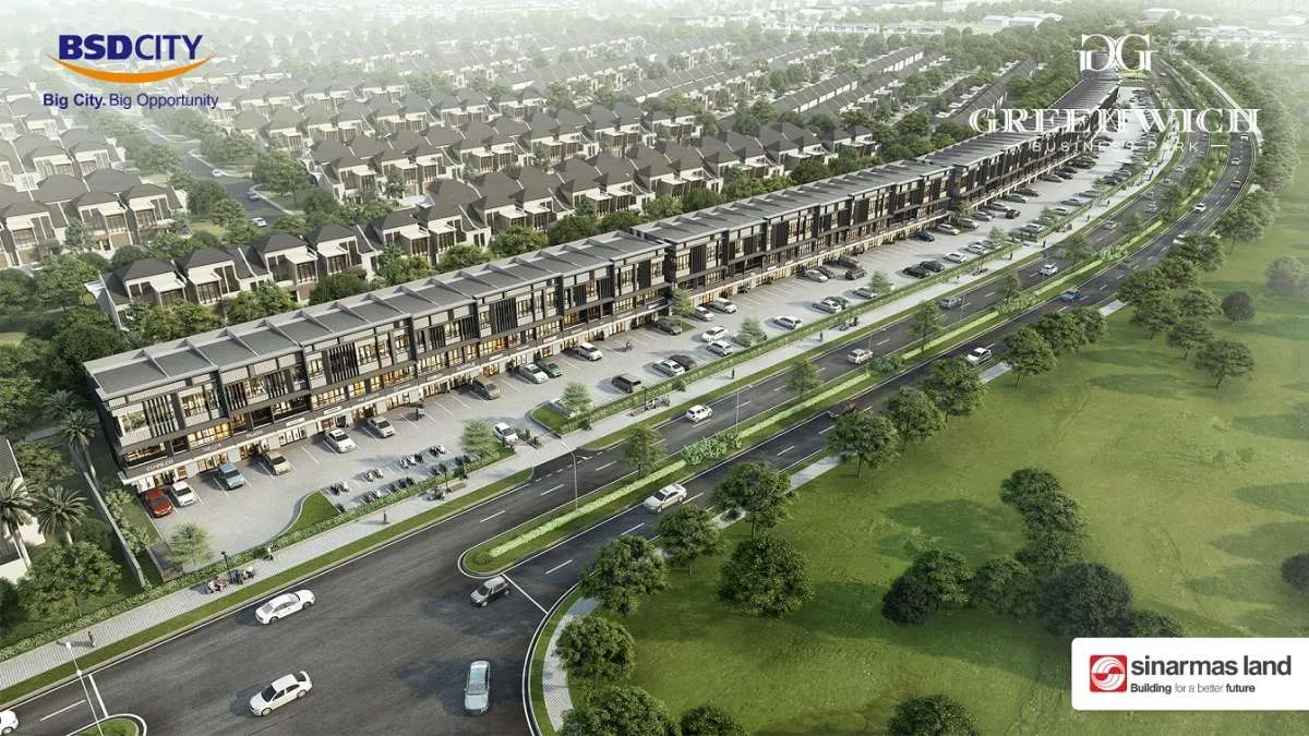  Permintaan Komersial Meningkat,Sinar Mas Land Luncurkan Ruko Greenwich Business Park