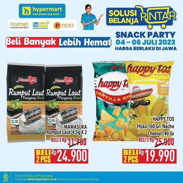 Katalog Promo Hypermart Weekday Terbaru 4-6 Juli 2023