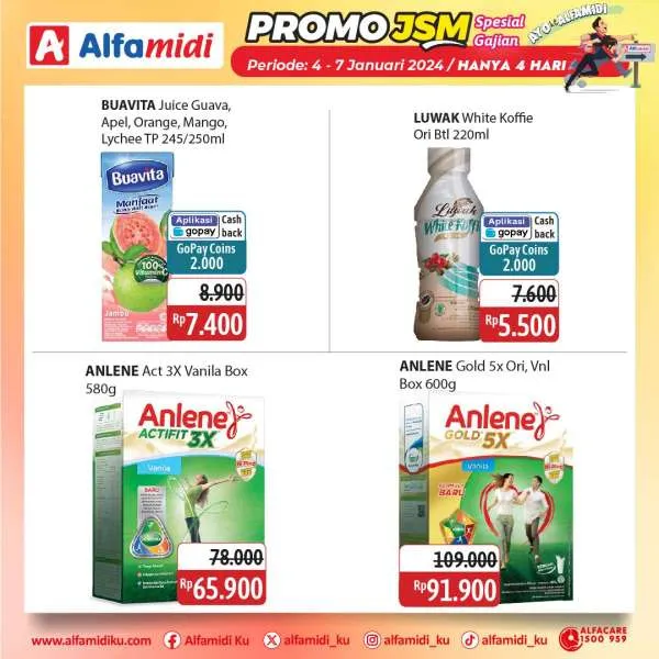 Promo JSM Alfamidi Spesial Gajian Periode 24-27 Oktober 2024