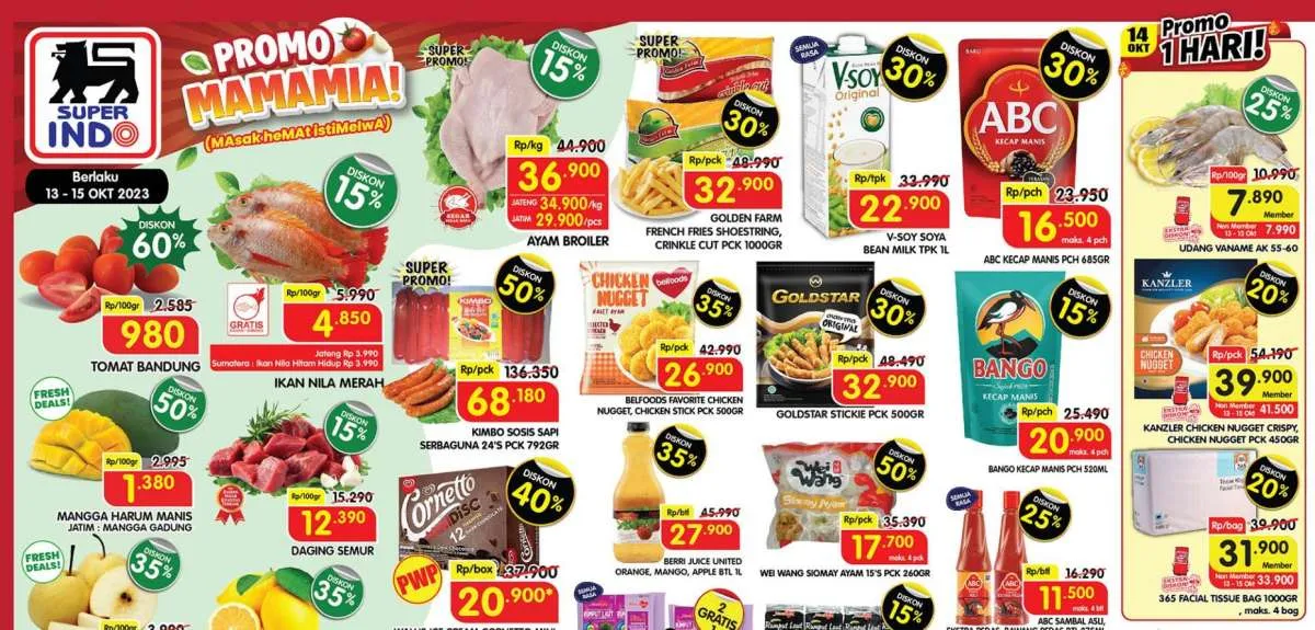 Katalog Promo JSM Superindo Diskon hingga 60% Periode 13-15 Oktober 2023