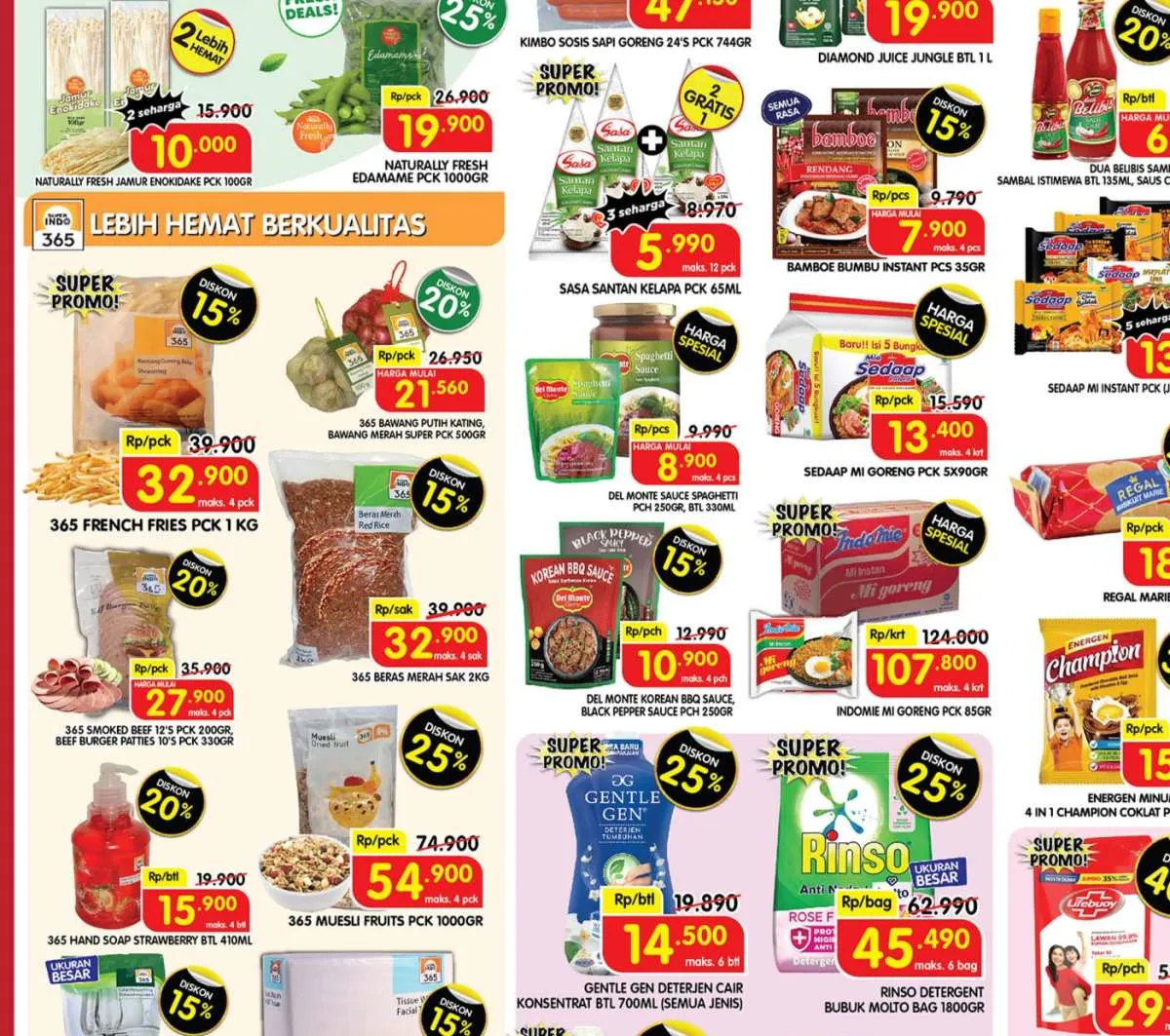 Promo Superindo Hari Ini 30 Juni-2 Juli 2023, Diskon s/d 55% di Gerai Terdekat
