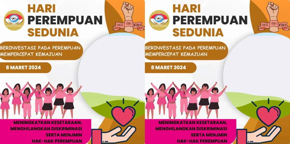 25 Twibbon Hari Perempuan Sedunia 8 Maret 2024 Desain Keren untuk Diunggah di Sosmed!