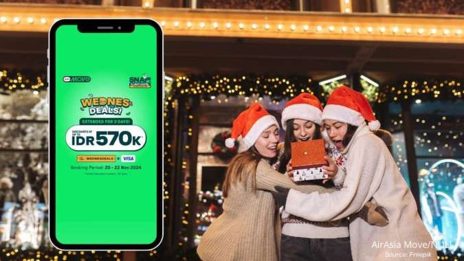 Sambut Natal dengan Hemat dan Menyenangkan Lewat Promo Paket SNAP! AirAsia Move