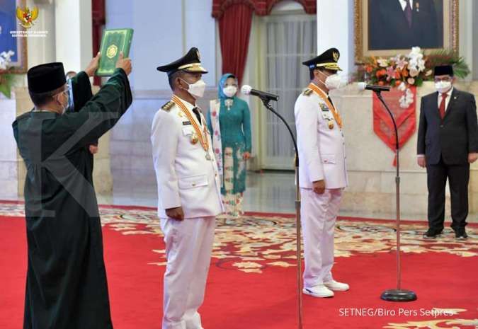 Jokowi lantik Gubernur Sulteng Rusdy Mastura