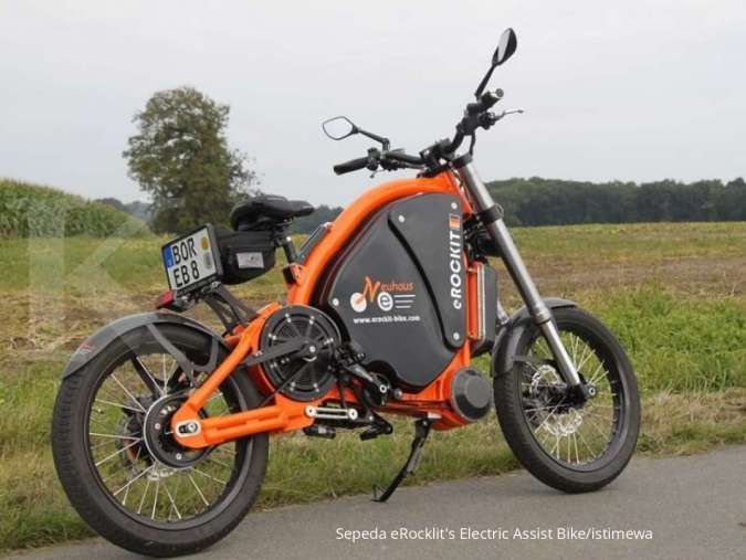 Sepeda termahal urutan ke-8. eRocklit's Electric Assist Bike ($ 44.000 / Rp 651 jutaan)