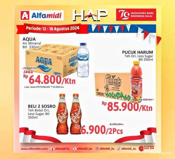 Promo Alfamidi Hemat Satu Pekan Periode 12-18 Agustus 2024