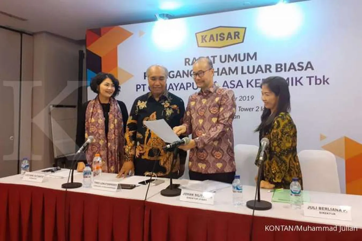 Pendapatan tumbuh, laba Cahayaputra Asa Keramik (CAKK) justru tertekan 84,43%