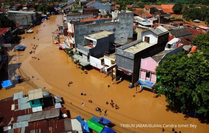 3 Kecamatan di Bandung terendam banjir