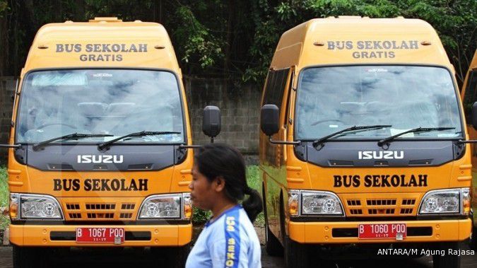 Purwakarta kini punya bus sekolah gratis