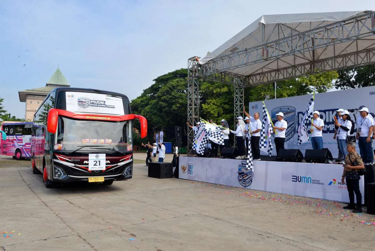 PGN Berangkatkan 1.267 Pemudik dalam Program Mudik Gratis 2025