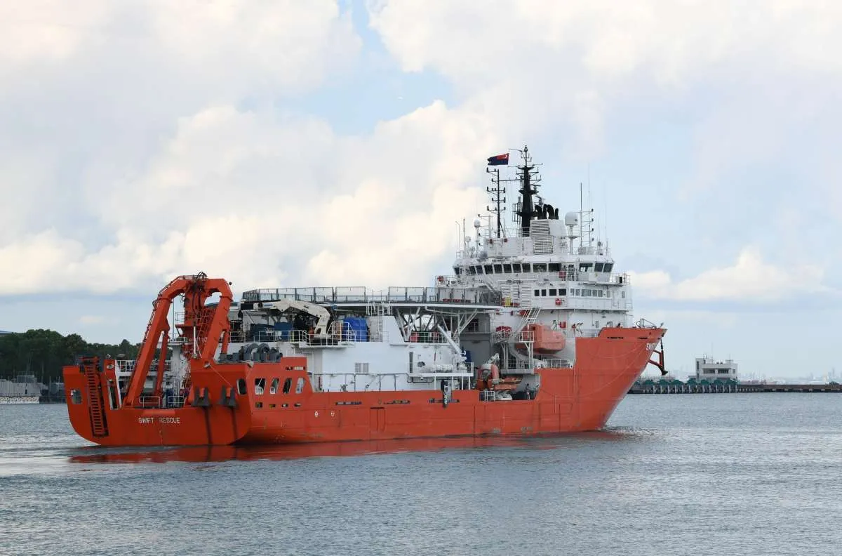 Kronologi penemuan bagian KRI Nanggala-402, titik terang dari kapal ROV Singapura