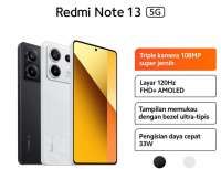 Redmi Note 13 dengan Kapasitas Baterai 5000 mAh, Harganya Terjangkau