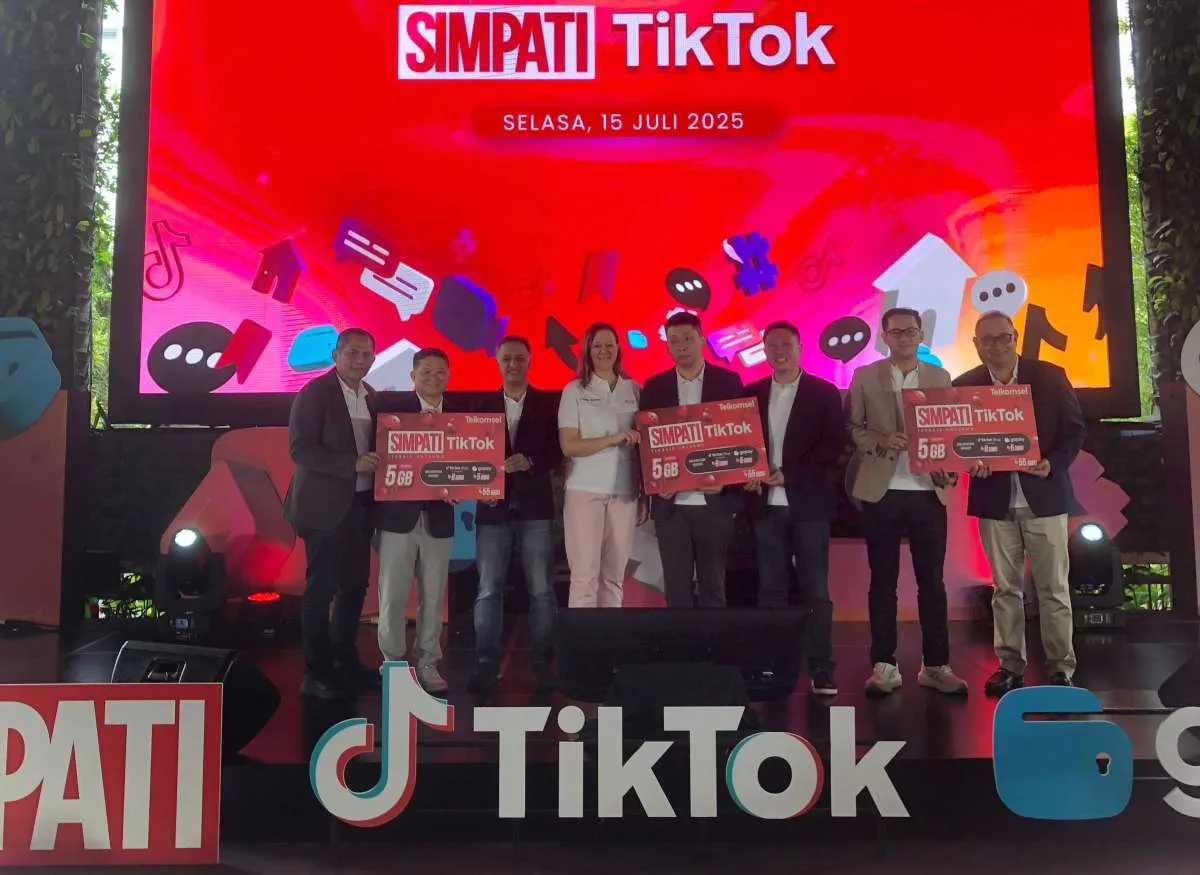Telkomsel Gandeng TikTok dan GoPay Luncurkan Kartu Perdana Edisi Khusus