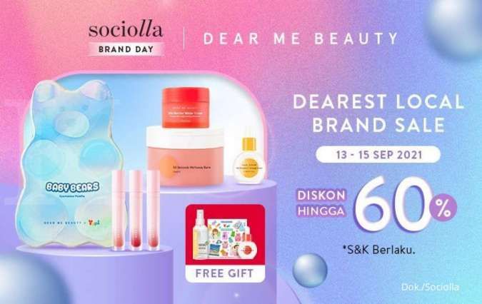Promo Diskon Sampai 60% Makeup dan Skincare Dear Me Beauty Hingga 15 September 2021