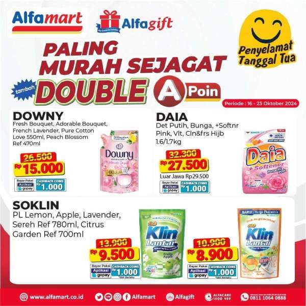 Promo Alfamart 16-23 Oktober 2024