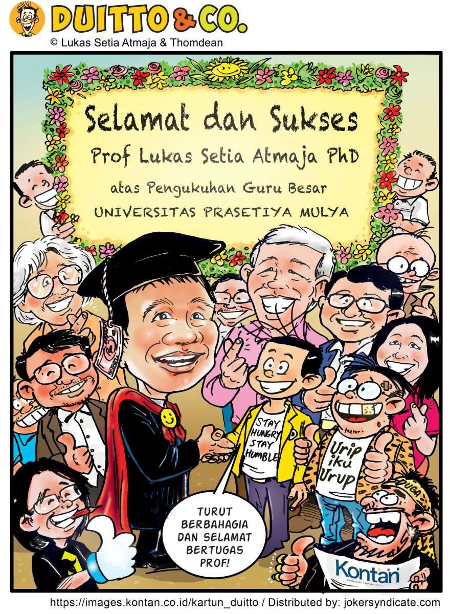 Selamat atas Pengukuhan Guru Besar