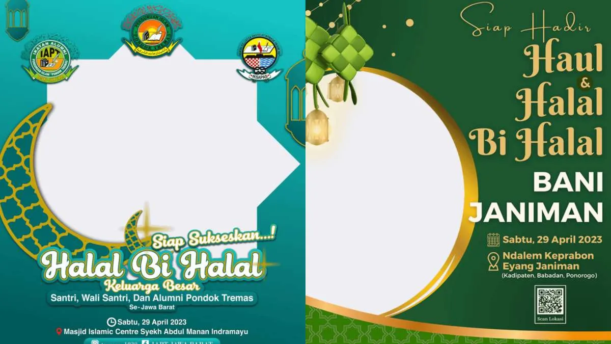 Kumpulan Twibbon Halal Bihalal 2023, Cocok Jadi Foto Bersama Keluarga Besar