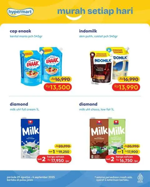 Promo JSM Hypermart Hyper Diskon Weekend Periode 29 Agustus-1 September 2025