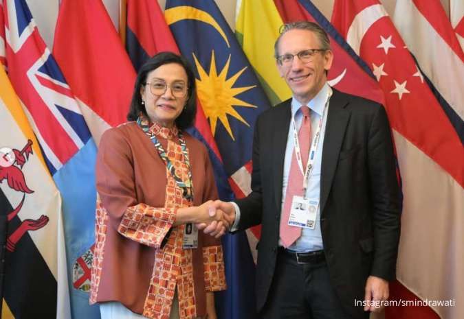 Menkeu Sri Mulyani Bertemu Menkeu Jerman,Bahas Tarif Trump Hingga Kerjasama Uni Eropa