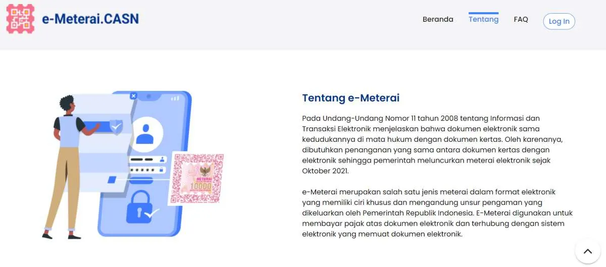 Pendaftaran CPNS 2023 Masih Dibuka, Cek Cara Beli E-Materai & Buat Akun Sscasn