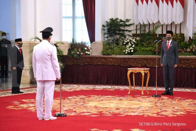 Jokowi lantik Isdianto sebagai Gubernur Kepulauan Riau